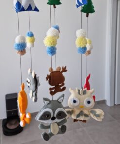 mobile-animaux-de-la-forêt-personnalisable
