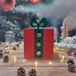 gift advent calendar, wooden advent calendar, customizable advent calendar, children's advent calendar, perpetual advent calendar