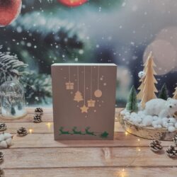 book advent calendar, wooden advent calendar, customizable advent calendar, children's advent calendar, perpetual advent calendar