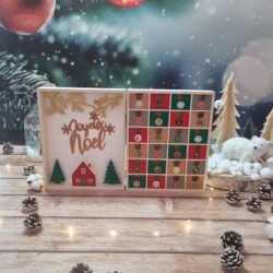 book advent calendar, wooden advent calendar, customizable advent calendar, children's advent calendar, perpetual advent calendar