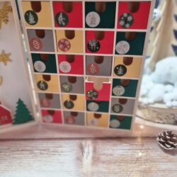 book advent calendar, wooden advent calendar, customizable advent calendar, children's advent calendar, perpetual advent calendar