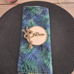 Marques places fleuris en bois 4