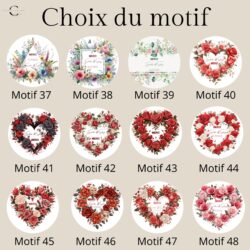 Personalized self-adhesive labels pattern 3