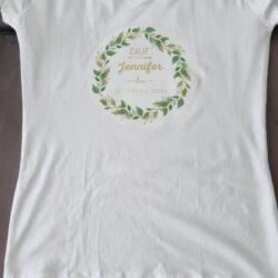 Personalized bachelorette party t-shirt