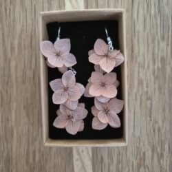 boucles d'oreilles ambre boheme coffee